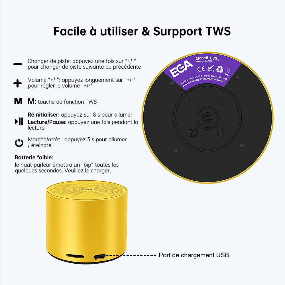 BS02 Mini Bluetooth Speaker