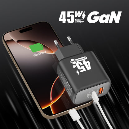 C45 45W Fast Charging Phone Charger