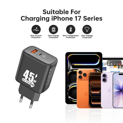 C45 45W Fast Charging Phone Charger