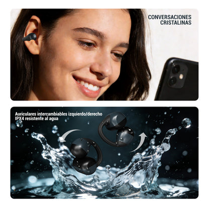 T01 Clip-on True Wireless Bluetooth Earbuds